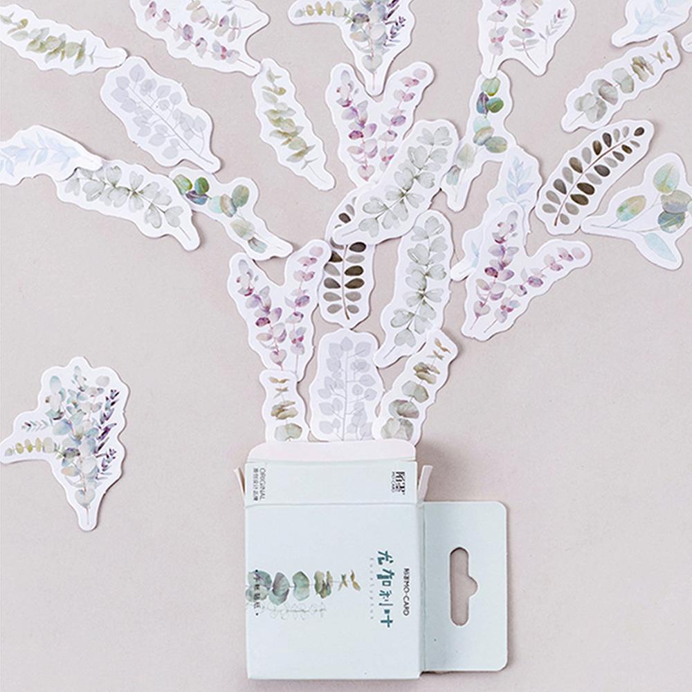 Sticker Dán Trang Trí Nhật Ký Hình Cây Cối