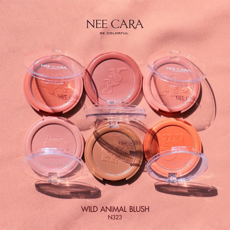 [Bản Giới Hạn] Phấn má hồng Nee Cara Animal Blush N323