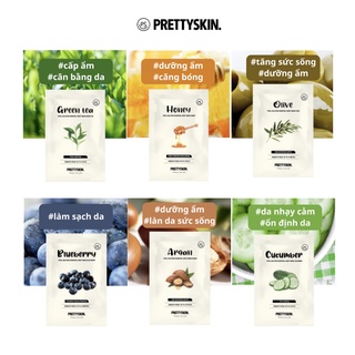 Mặt Nạ PrettySkin Total Solution Essential Sheet Mask 23ml