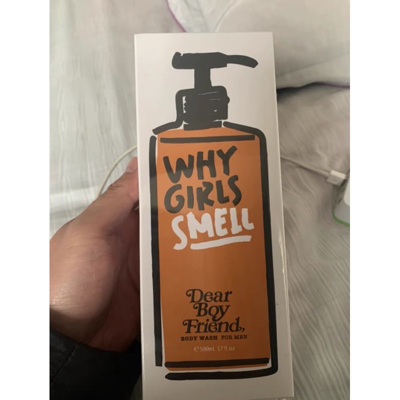 Dầu gội đầu dành cho da dầu của Nam giới Why Girls Smell của Dear Boy Friend