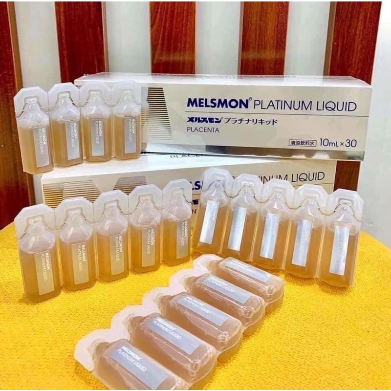 Melsmon Nhau thai Ngựa Platium Liquid Placenta