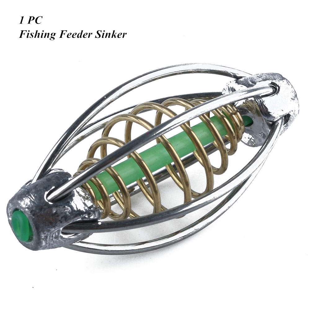 Chì câu cá kiểu lò xo gắn mồi cầu chuyên dụng