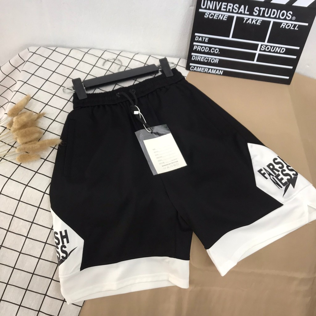 [FREESHIP TỪ 99K] [HOT] Quần Sooc FARSHNESS Unisex Cho Nam Vải Umi Hàn Đẹp Và Thoáng Mát