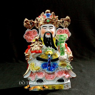TƯỢNG ÔNG THẦN TIỀN [ GỐM SỨ CAO CẤP]