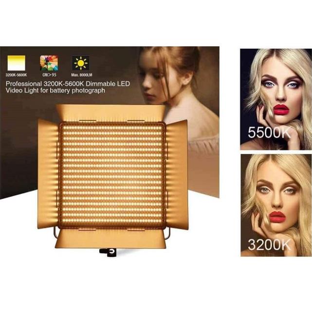 Bộ 3 đèn led bảng Studio 420w D2000II Yidoblo