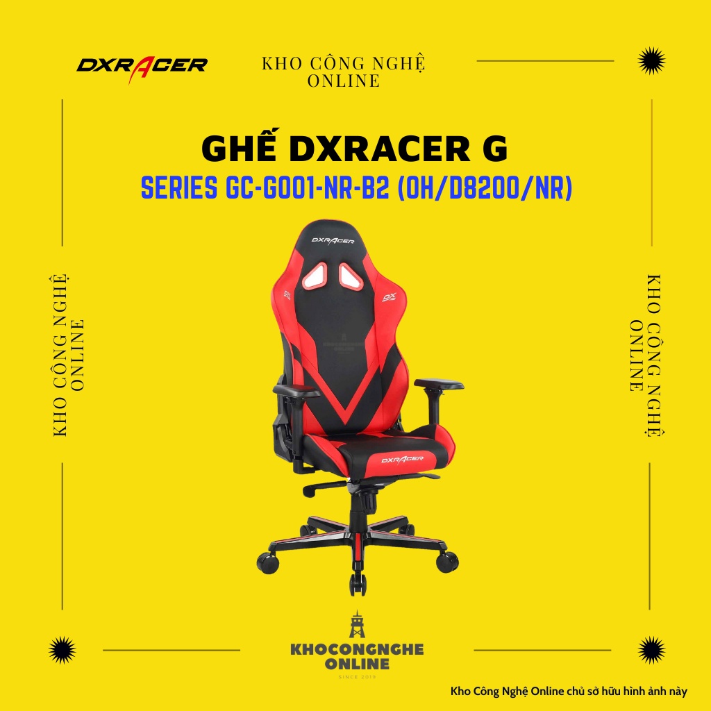 Ghế DXRacer G Series GC-G001-NR-B2 (OH/D8200/NR)