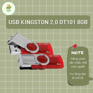 Usb 2.0 kingston dt101 8gb chính hãng