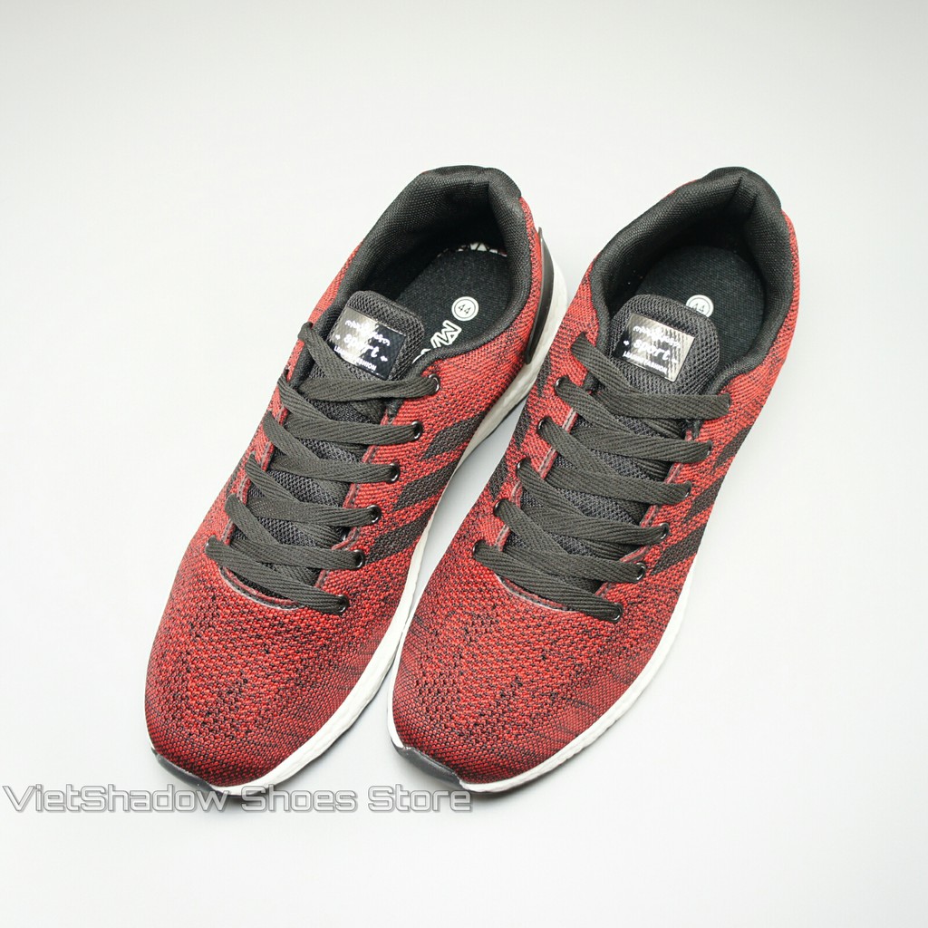 Giày thể thao | Sneakers nam Mao da - Mã SP 2119-đỏ