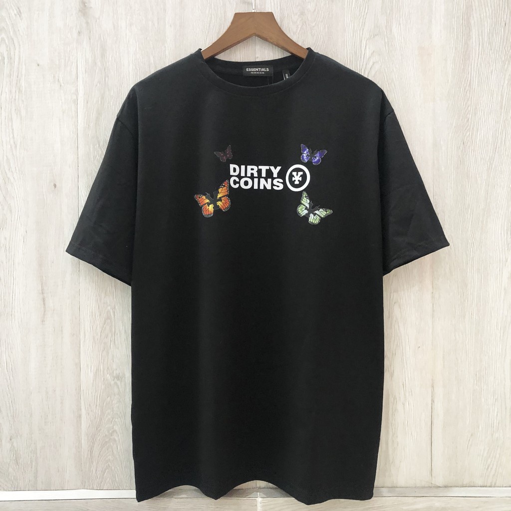 Áo thun tay lỡ DIRTY COINS cao cấp, áo phông nam nữ T shirt unisex, Dricco official - Hàng nhập khẩu