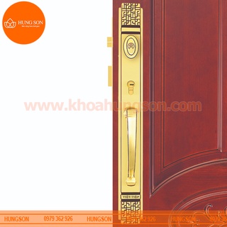 Khóa cửa đại sảnh đồng thau việt tiệp 04291