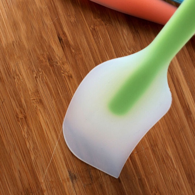 Cây vét bột spatula silicon đúc dài 21cm