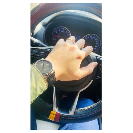 [CHÍNH HÃNG] Dây đồng hồ da Tissot khóa bạc size 19,20,21,22mm (ĐỦ 2 MÀU)