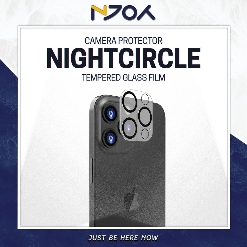 Kính Cường Lực Camera Nightcircle Độ Cứng 9H Bảo Vệ Toàn Diện Cho iPhone 12 Pro Max 11 Pro Max Njoyshop