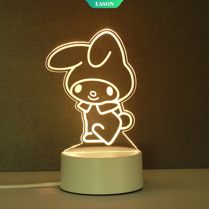 Đồ Chơi Mô Hình Mèo Cinnamoroll/ My Melody Kuromi Sanrio Hello Kittys 3D Dễ Thương
