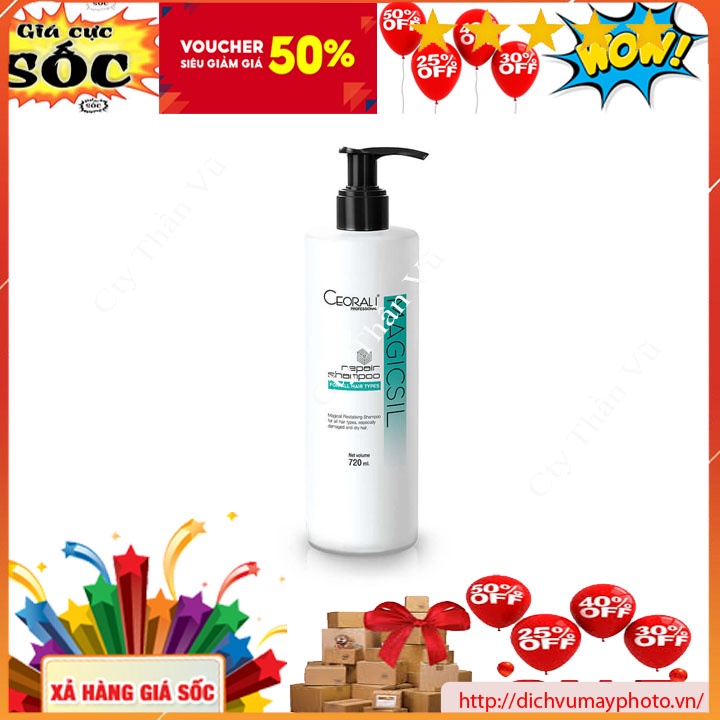 Dầu gội xả Magicsil phục hồi tóc siêu hiệu quả kholinhkien