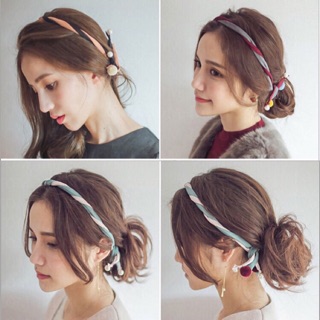 Cài tóc Hàn Quốc/ Cài tóc 2 dãi lụa