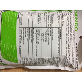 Phân Bón Hữu Cơ Sinh Học MINRO (Viên Nở) 700GR