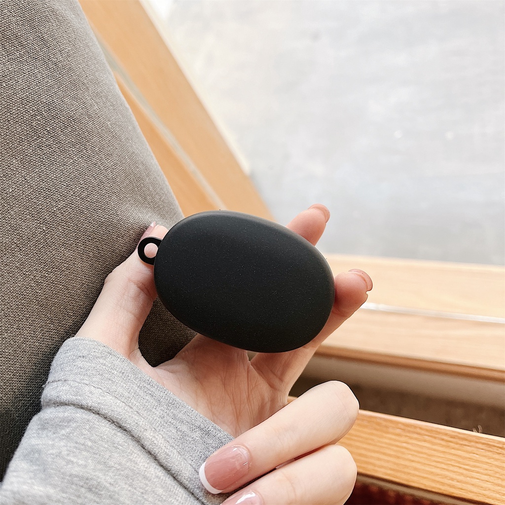 Vỏ Bảo Vệ Hộp Sạc Tai Nghe Bluetooth Không Dây Baseus Bowie E2 Màu Trơn Chống Sốc