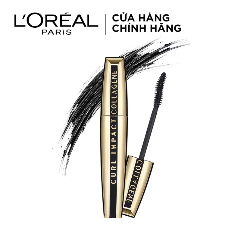 Mascara cong và dày mi L'Oréal Paris Curl Impact Collagene 11ml | WebRaoVat - webraovat.net.vn