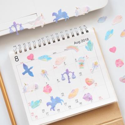 sticker 12 cung hoàng đạo ngôi nhà cô gái S31 sticker cute sticker dễ thương