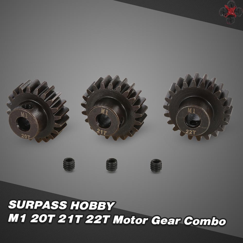 CTOY SURPASS HOBBY M1 20T 21T 22T Pinion Motor Gear for 1/8 RC Buggy Car Monster Truck
