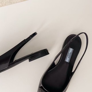 Sandal prada đế bệt mũi nhọn fullbox