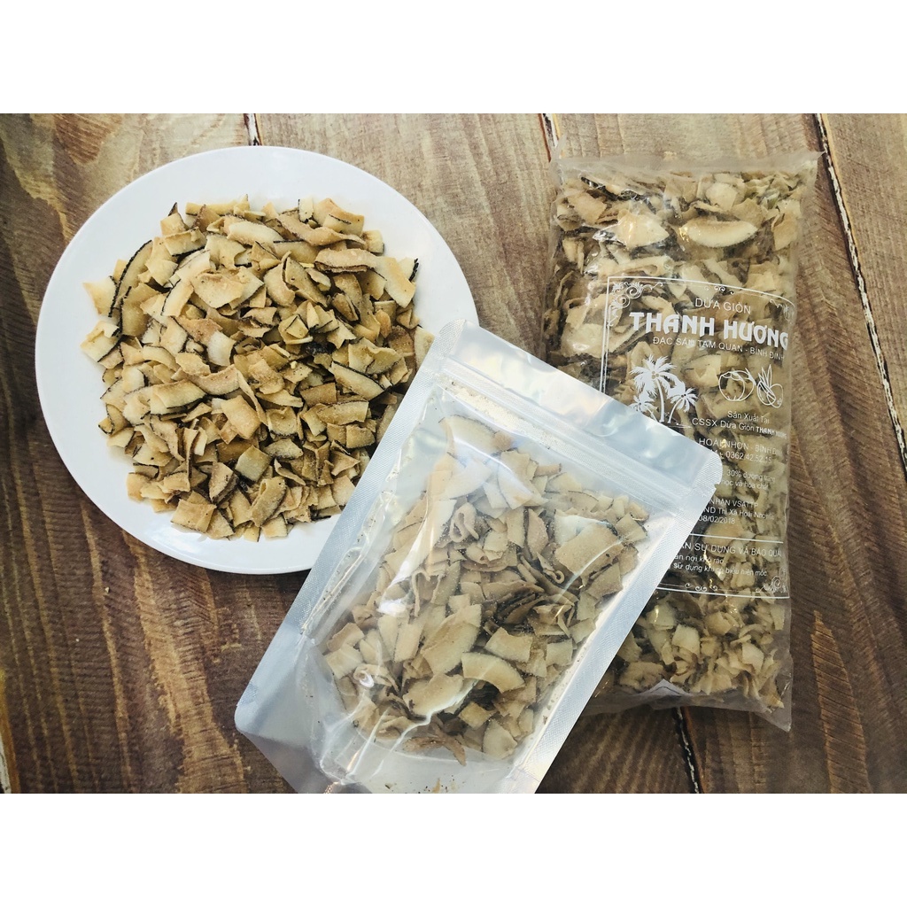 500g Dừa sấy khô giòn