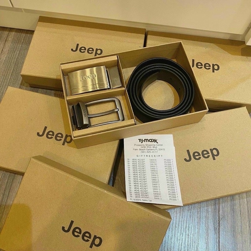 Dây thắt lưng nam da cao cấp JEEP