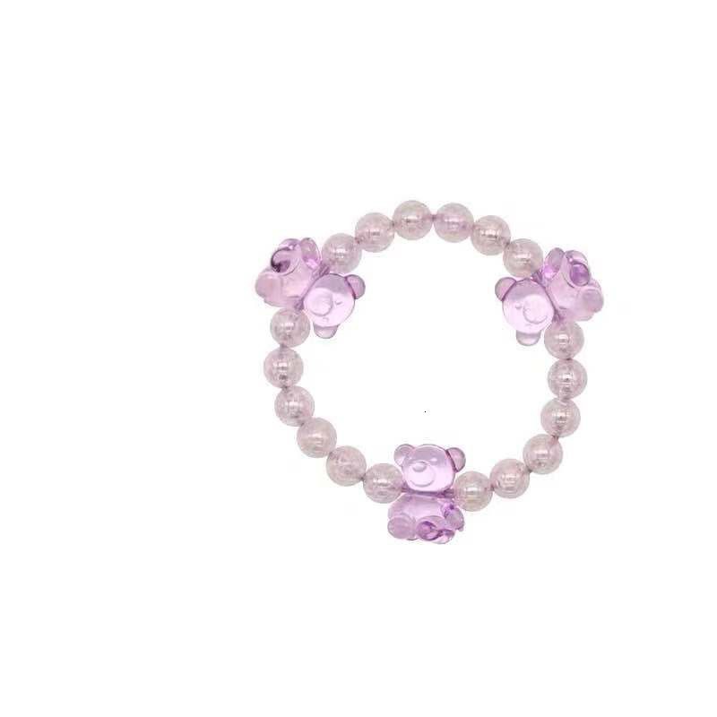 Vòng đeo tay thiết kế hình chú gấu nhỏ dễ thương xinh xắn