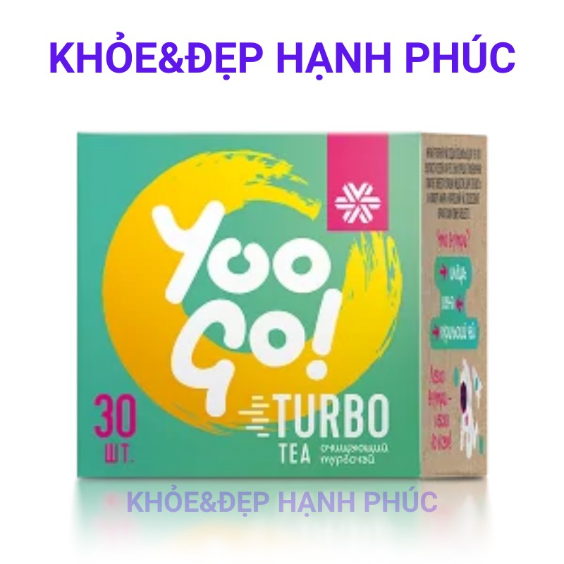 [ Mẫu mới - T8/24 ] Trà Yoo go Turbo Tea Body T Siberian Health - 30 túi/hộp