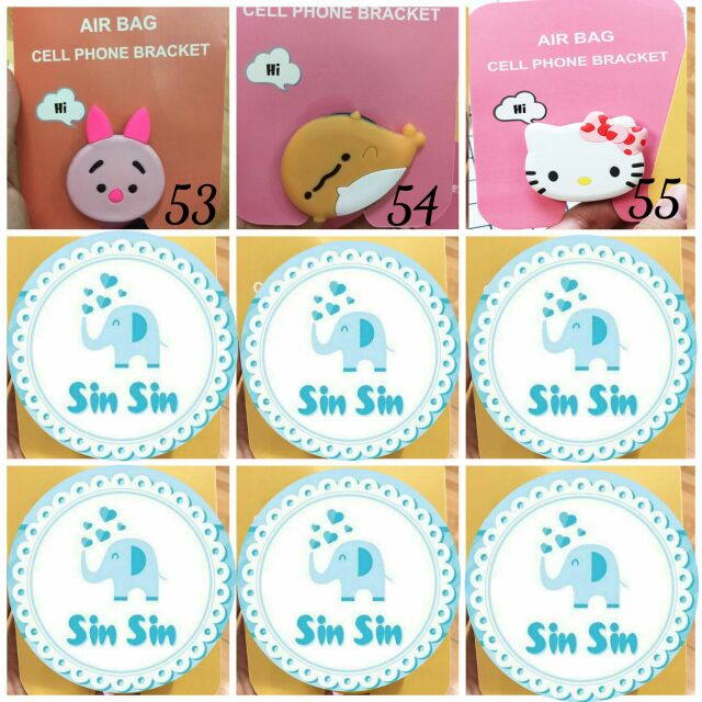 Popsocket (giá đỡ điện thoại) thú silicon | BigBuy360 - bigbuy360.vn