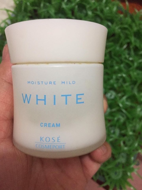  Kem dưỡng trắng da ban đêm kose White Moisture Mild