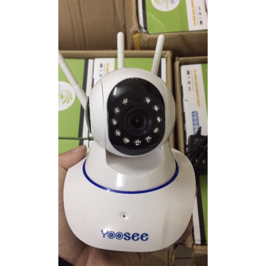 [Trợ giá] Camera yoosee 3 Râu 720P WiFi - Lan Cao cấp