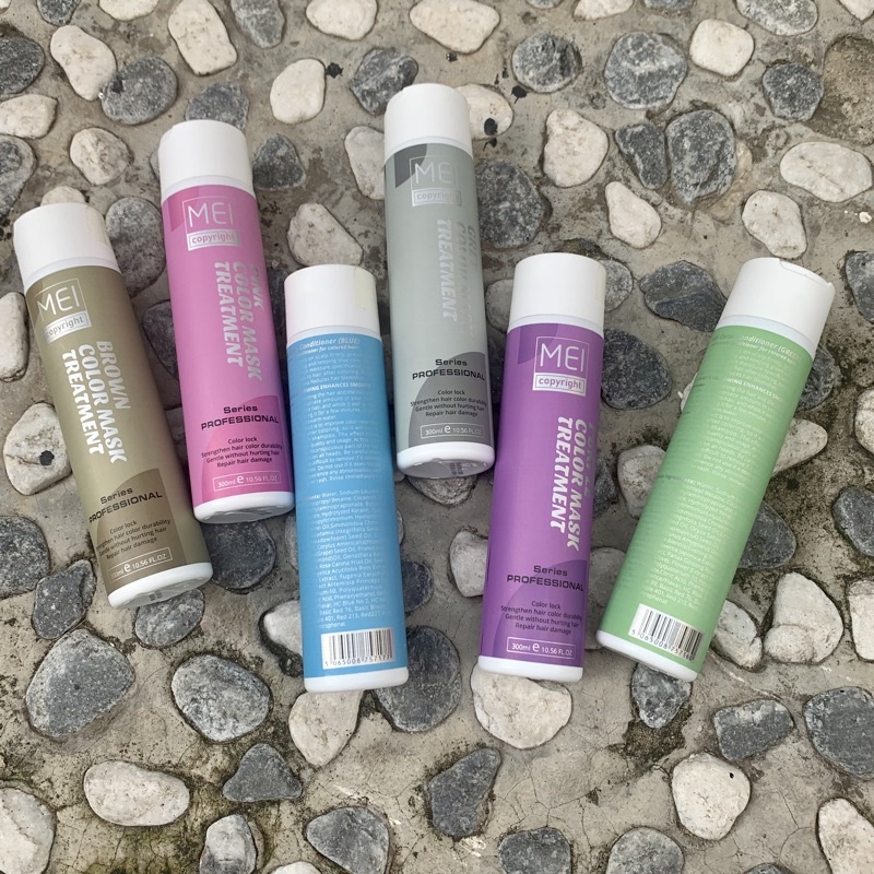 HẤP Ủ BÙ MÀU VÀ TĂNG CƯỜNG ÁNH SẮC CHO TÓC NHUỘM MÀU MEI COLOR TREATMENT 300ml