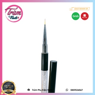 Cọ Nét Nail Cán Đá Nét Nhỏ Dài Mảnh