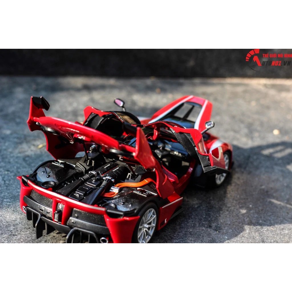 MÔ HÌNH FERRARI FXX K RED NO 10 1:18 BBURAGO 4230