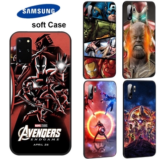 MARVEL Ốp Lưng Mềm In Hình Avengers Cho Samsung Galaxy S20 Fe Ultra Plus S10E S10 Lite S20Ultra S20 + Sh23