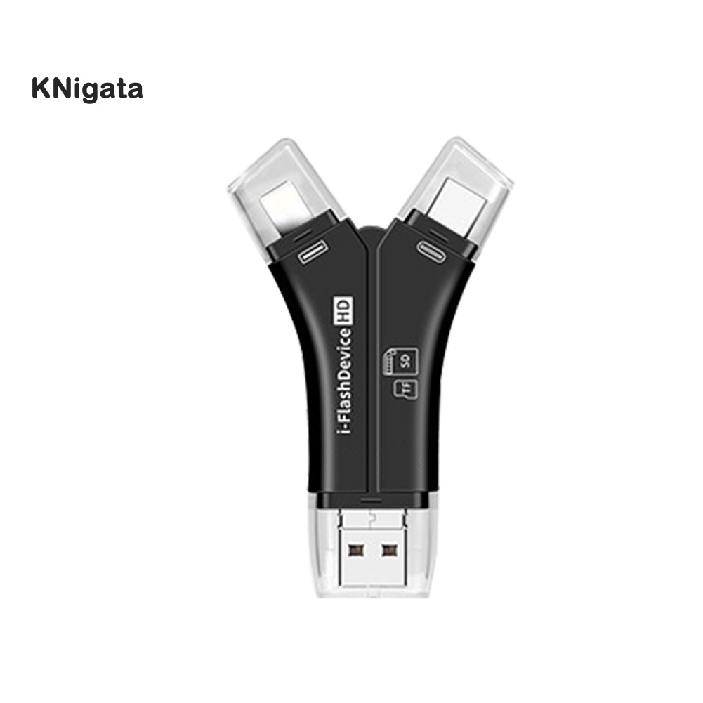 Đầu Đọc Thẻ Nhớ Đa Năng 4 Trong 1 3.0 Otg Tf Cho Pc Iphone Android Type-C | BigBuy360 - bigbuy360.vn