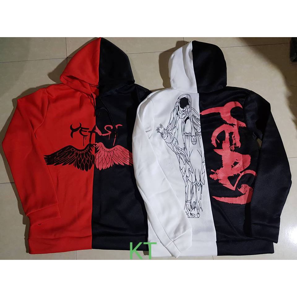 ÁO HOODIE NỈ NAM NỮ PHỐI CÁNH TIÊN | BigBuy360 - bigbuy360.vn