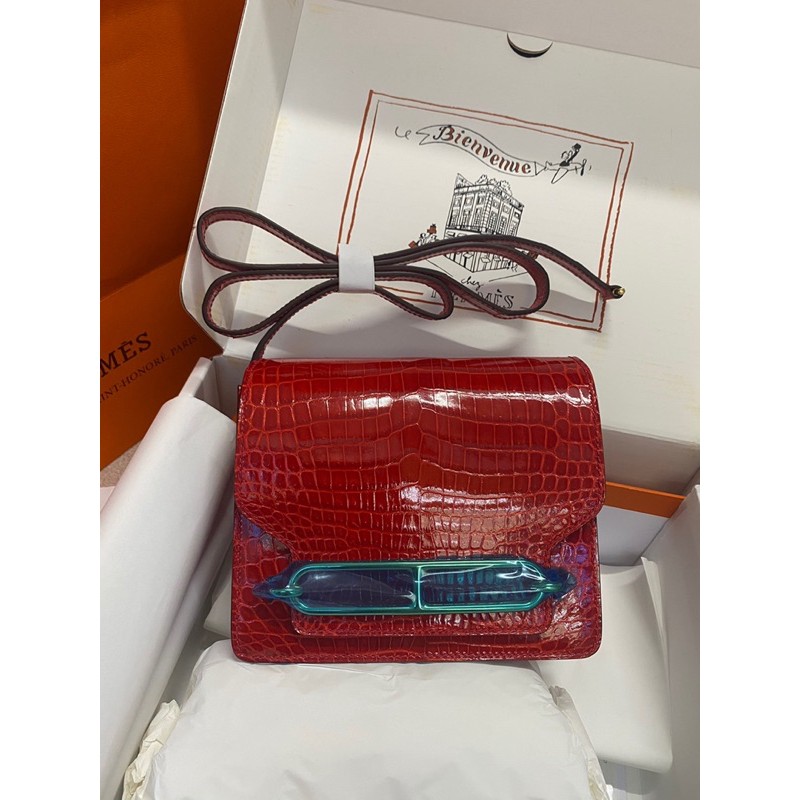 Túi đeo chéo nữ Hermes HM Roulis Mini 19cm da thật cao cấp hàng 1-1 vip