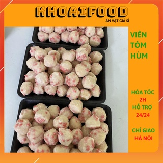 VIÊN TÔM HÙM TRUNG- CÁ VIÊN CHIÊN CÁC LOẠI, THẢ LẨU ĐỀU NGON KHAY 500G