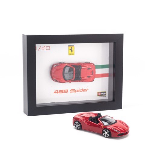 Khung tranh mô hình xe Ferrari 1:43 Bburago