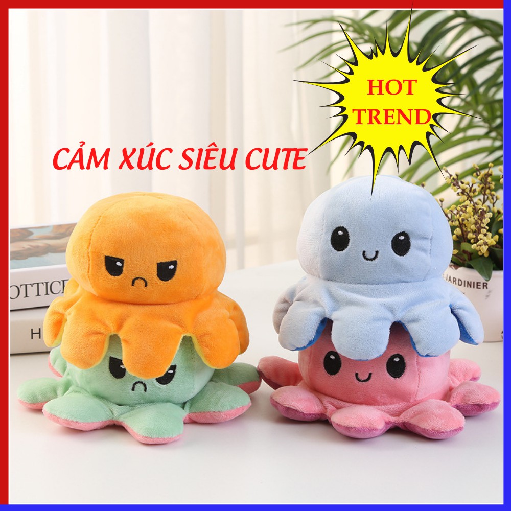 Bạch tuộc cảm xúc, Bạch tuộc cảm xúc thể hiện 2 mặt đáng yêu siêu hot TIME HOME.