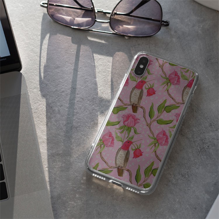 Ốp lưng chống nước hồng truyền thống TG Case Hàng cao cấp cho các loại Iphone PAT20210233