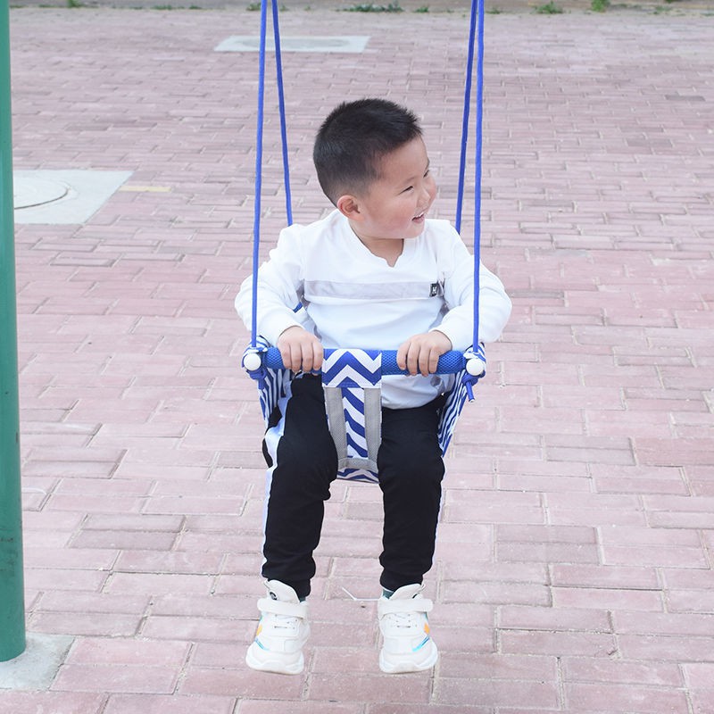 ✷✠▣Xích đu dành cho trẻ em Gia đình trong nhà Ngoài trời gấp Thanh ngang Giá đỡ bằng thép không gỉ