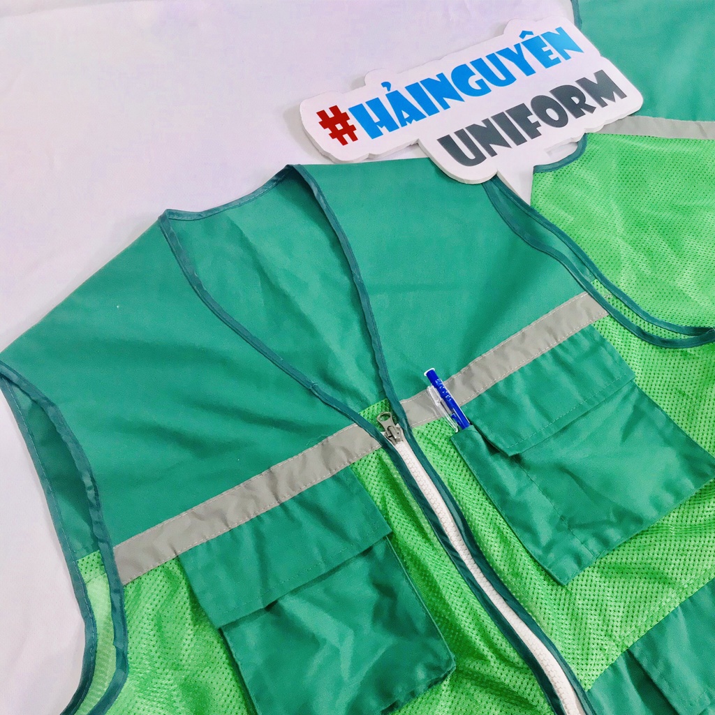 Áo ghile kỹ sư phản quang - áo bảo hộ lao động kỹ sư