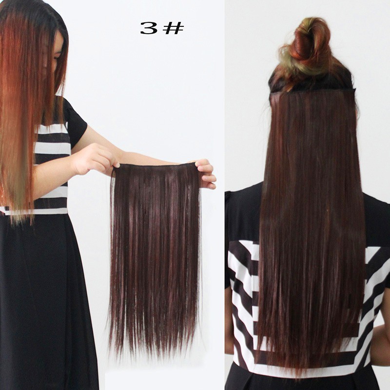 Tóc giả nối dài thẳng mượt cho nữ