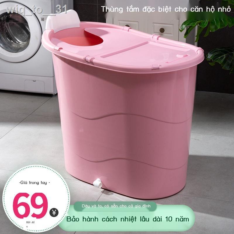 wiq_to__31Xô tắm cao cấp xô dày người lớn bồn bơi trẻ em chung cư nhỏ