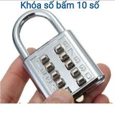 Khóa số an toàn PADLOCK (Giao màu ngẫu nhiên)