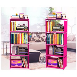 Kệ Sách Lắp Ghép 5 Tầng 4 Ngăn - BX3294